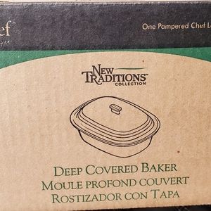 Pampered Chef Deep Covered Baker